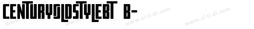 Century0ldstyleBT  B字体转换
